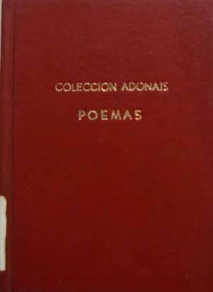 Colección Adonais Poemas