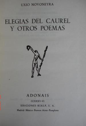 Elegías del Caurel y otros poemas