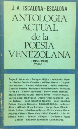 Antología actual de la poesía venezolana