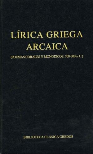 Lírica Griega Arcaica