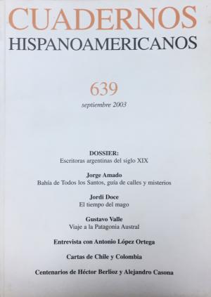 Cuadernos Hispanoamericanos nº 639