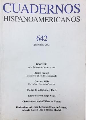 Cuadernos Hispanoamericanos nº 642