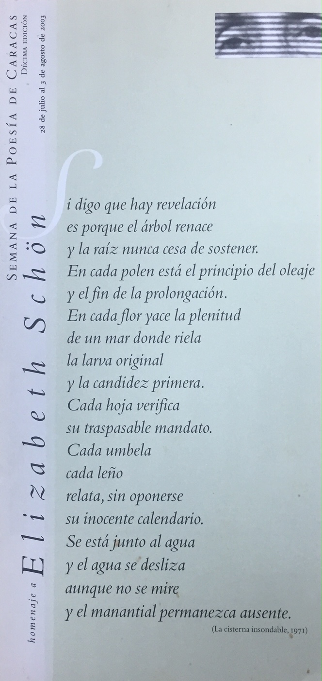 Semana de la Poesía de Caracas. Décima edición