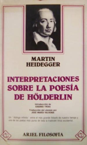 Interpretaciones sobre la poesía de Hölerlin