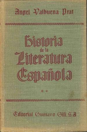 Historia de la literatura española II
