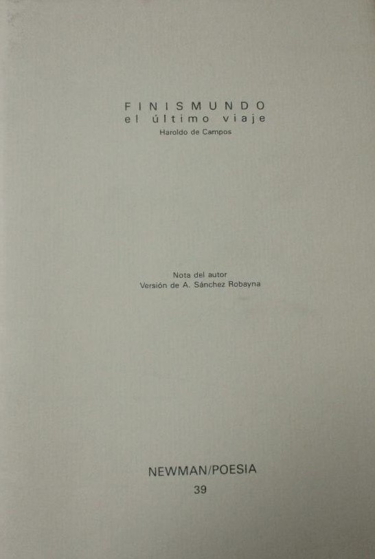 Finismundo el último viaje