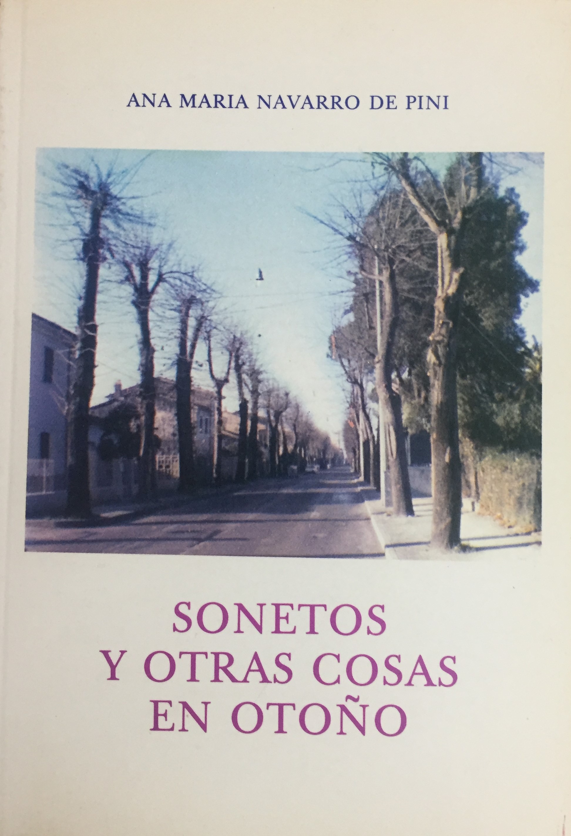 Sonetos y otras cosas en otoño