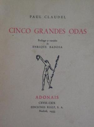 Cinco grandes odas