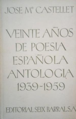 Veinte años de poesía española