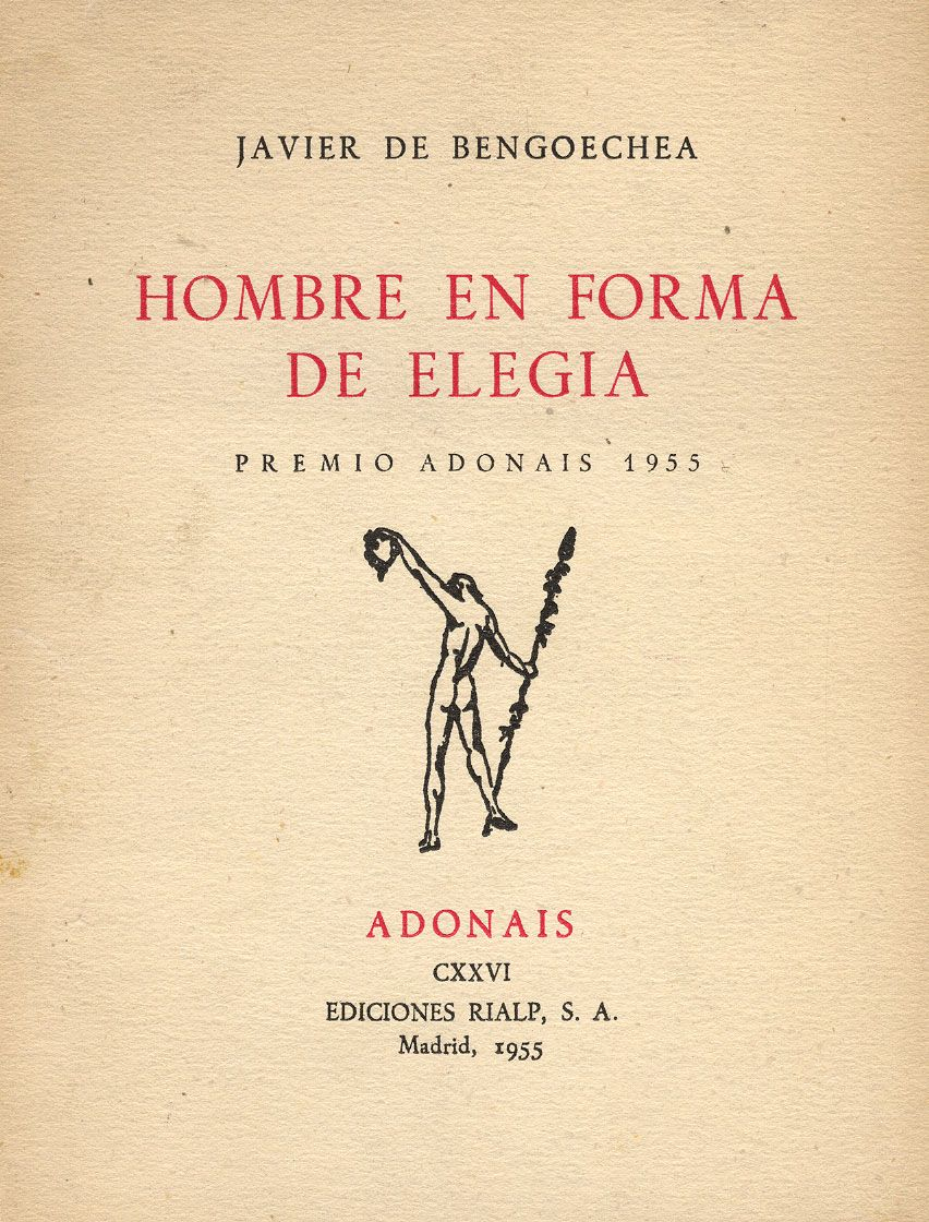 Hombre en forma de elegía