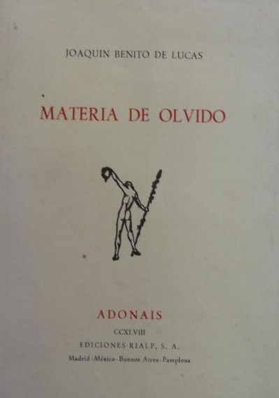 Materia de olvido