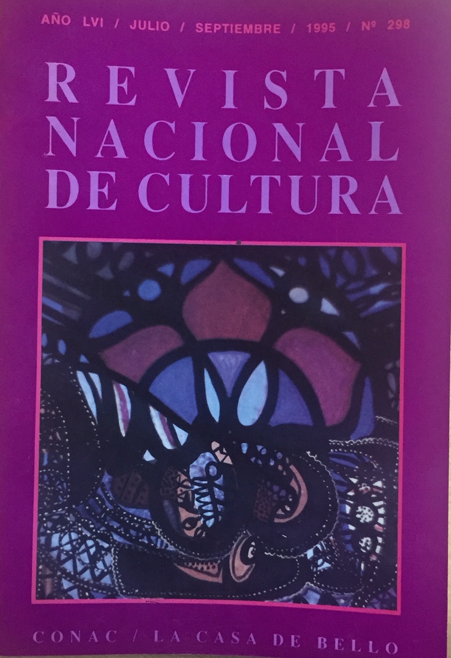 Revista Nacional de Cultura Nº 298