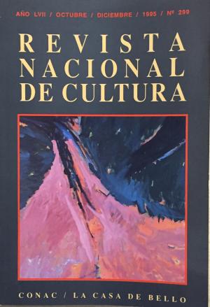 Revista Nacional de Cultura nº 299