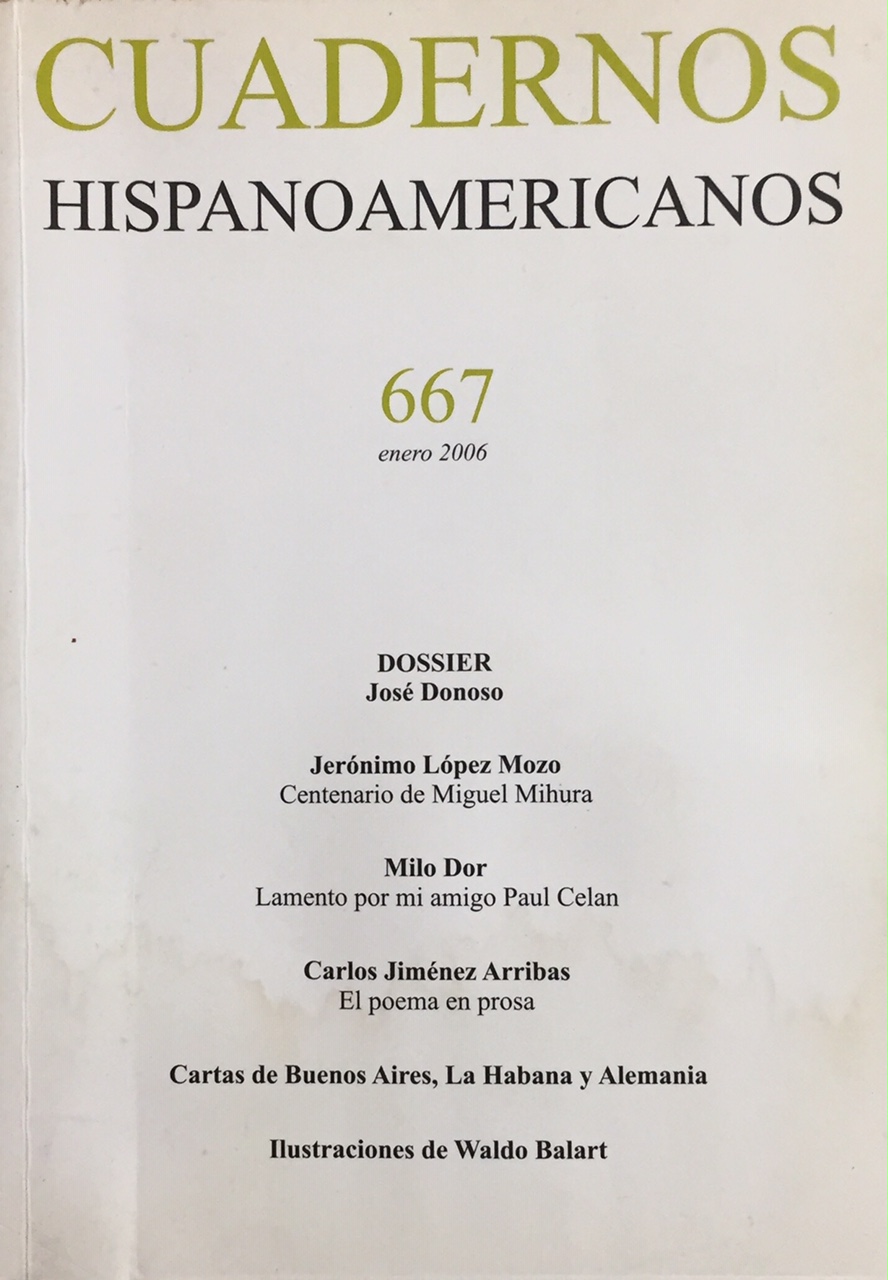 Cuadernos Hispanoamericanos nº 667