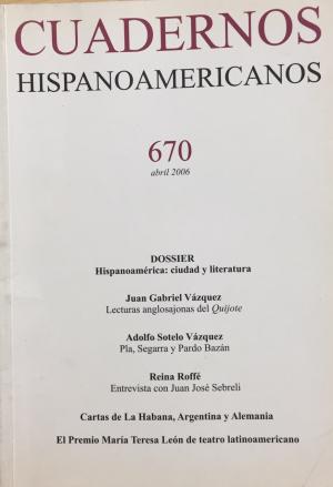 Cuadernos Hispanoamericanos nº 670