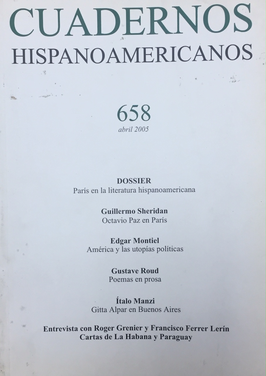 Cuadernos Hispanoamericanos nº 658