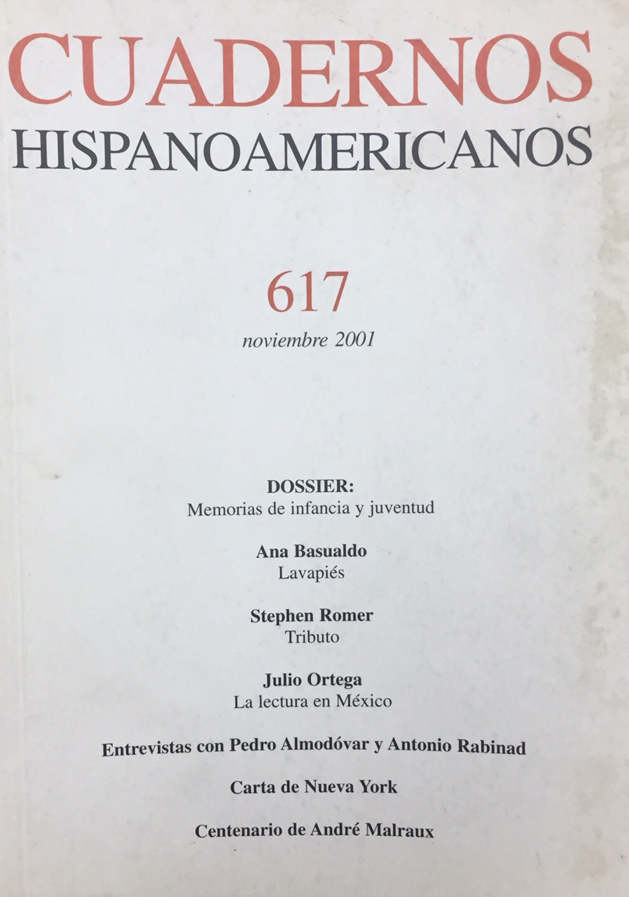 Cuadernos Hispanoamericanos nº 617