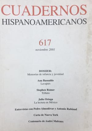 Cuadernos Hispanoamericanos nº 617