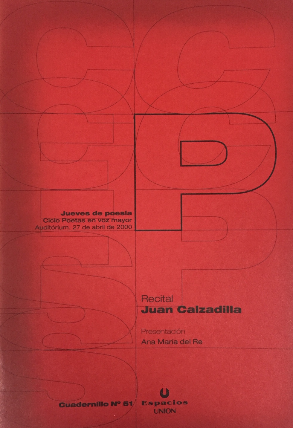 Recital Juan Calzadilla